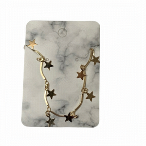 Gold star necklace